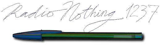 Radio Nothing 1237
