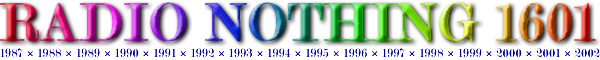 Radio Nothing 1601
